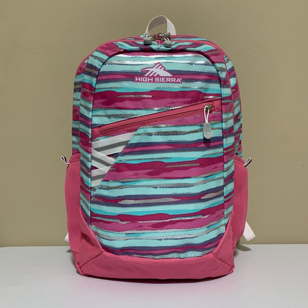 High Sierra Outburst 2.0 Watercolor Stripes Backpack-NWT